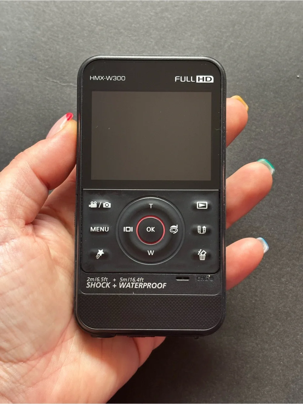 Samsung HMX-W300 Waterproof Full HD Pocket Camcorder | Open Box
